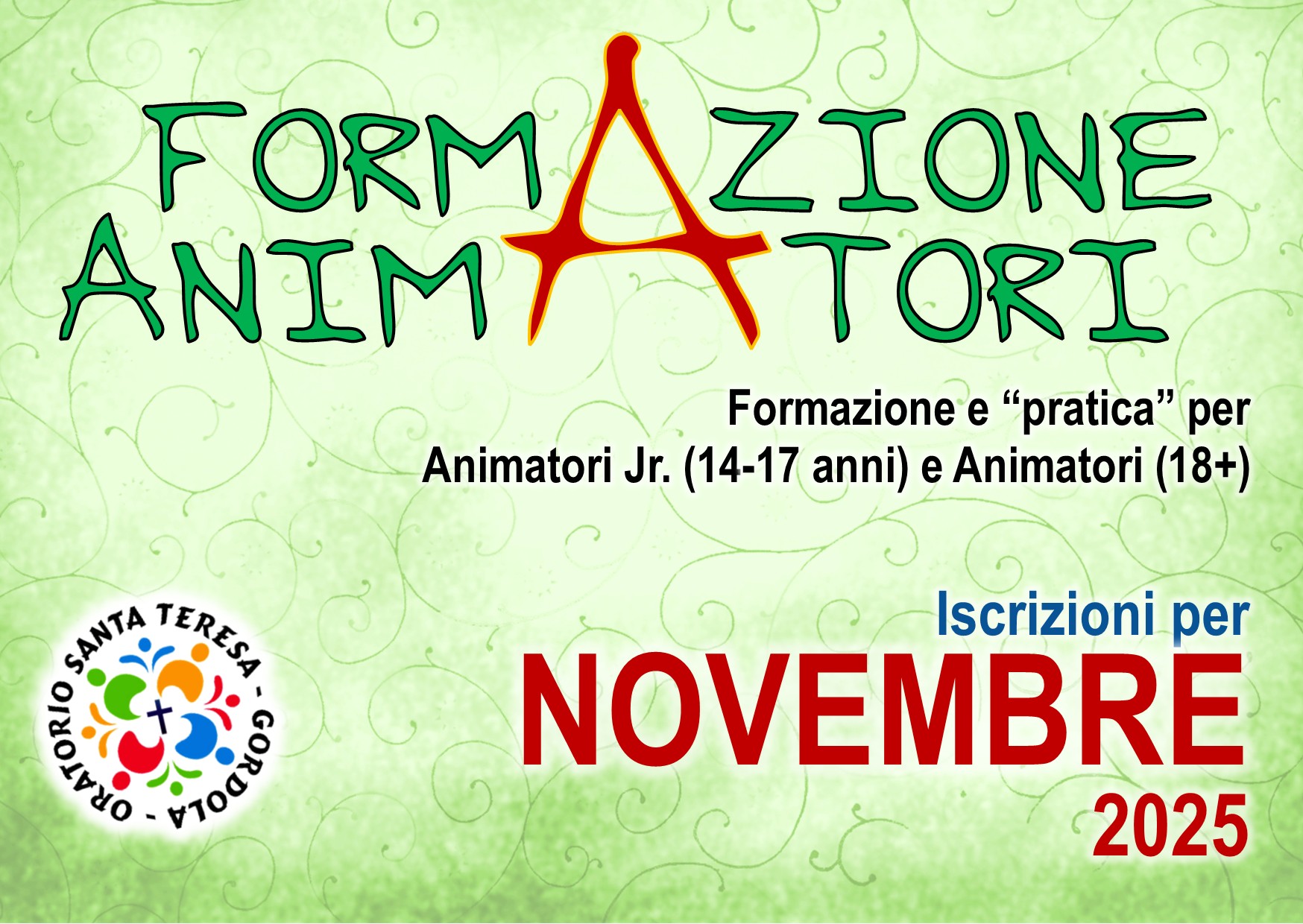 Formazione Animatori Jr. e Animatori – novembre 2025