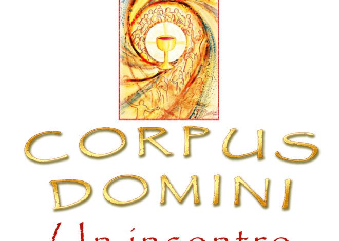 Celebrazione del Corpus Domini in chiesa