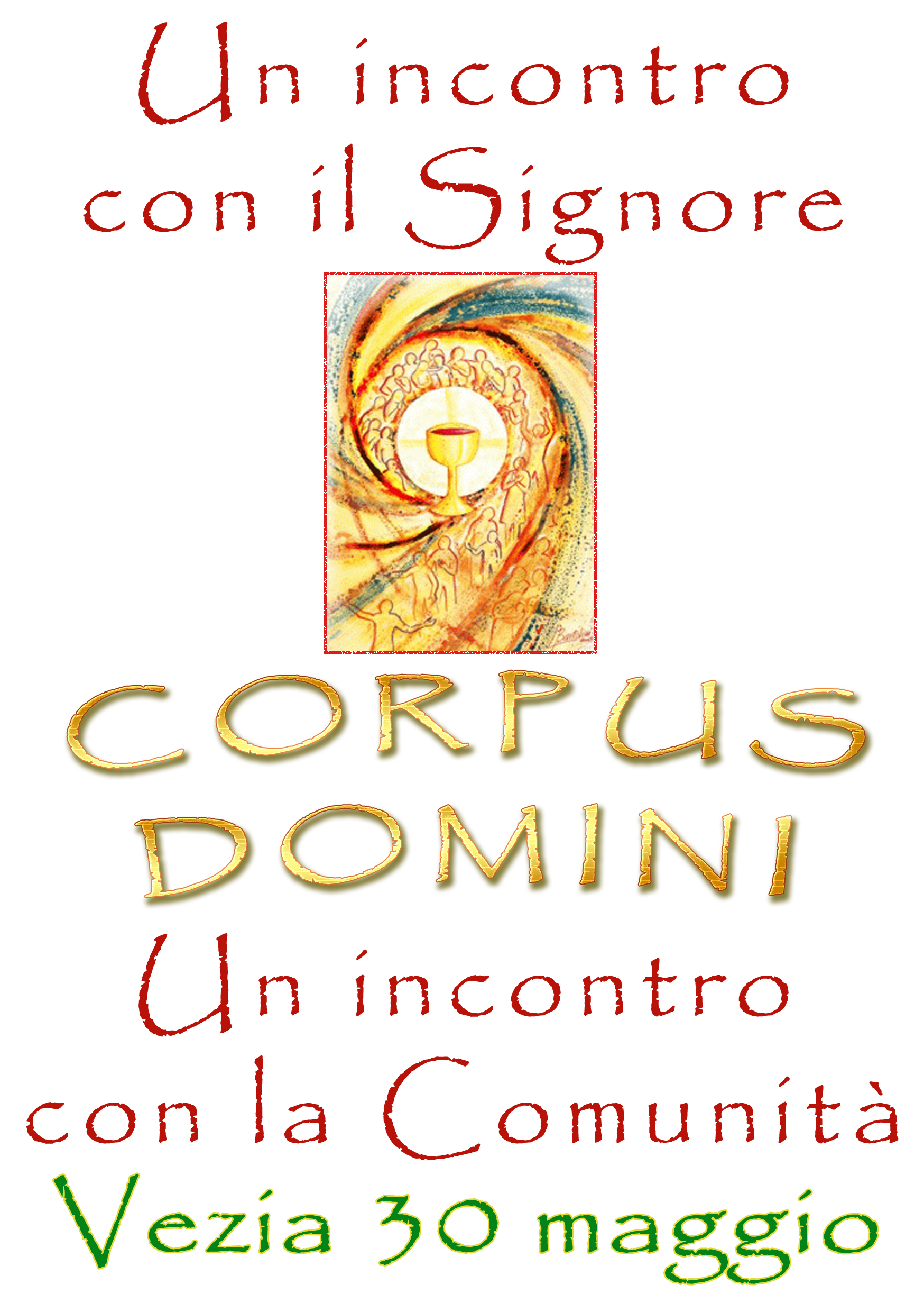 Invito alla Solennità del Corpus Domini