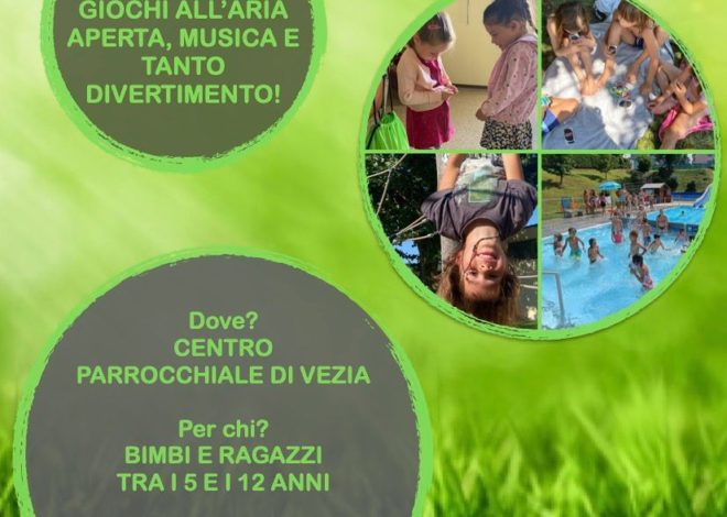 Colonia diurna a Vezia – estate 2024