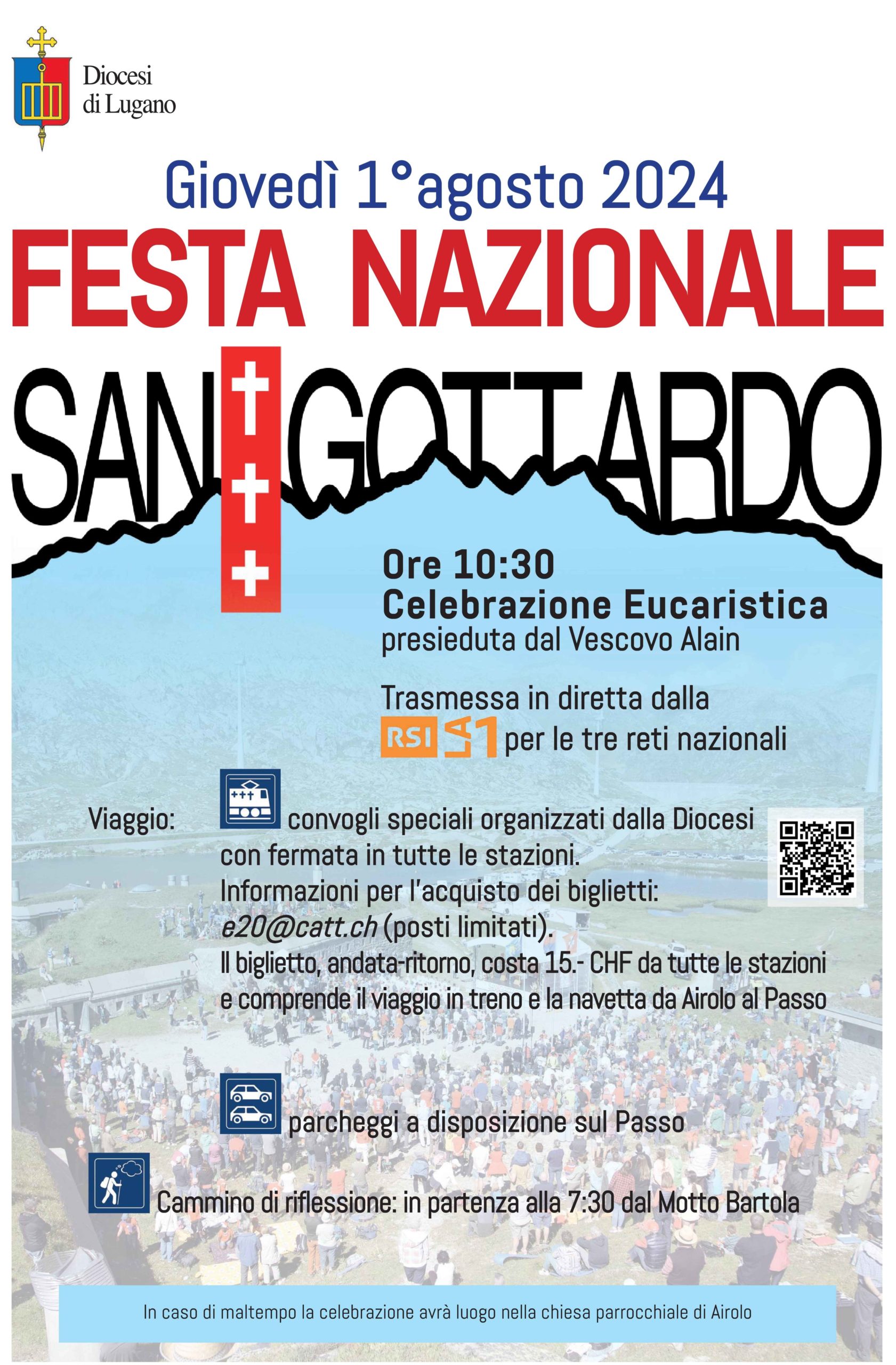 Festa Nazionale su San Gottardo