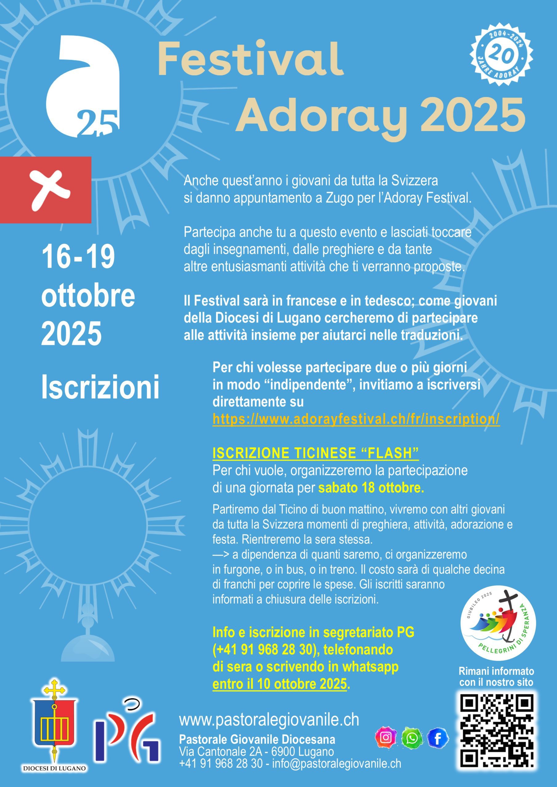 Adoray Festival Zugo (1 o 2 giorni)