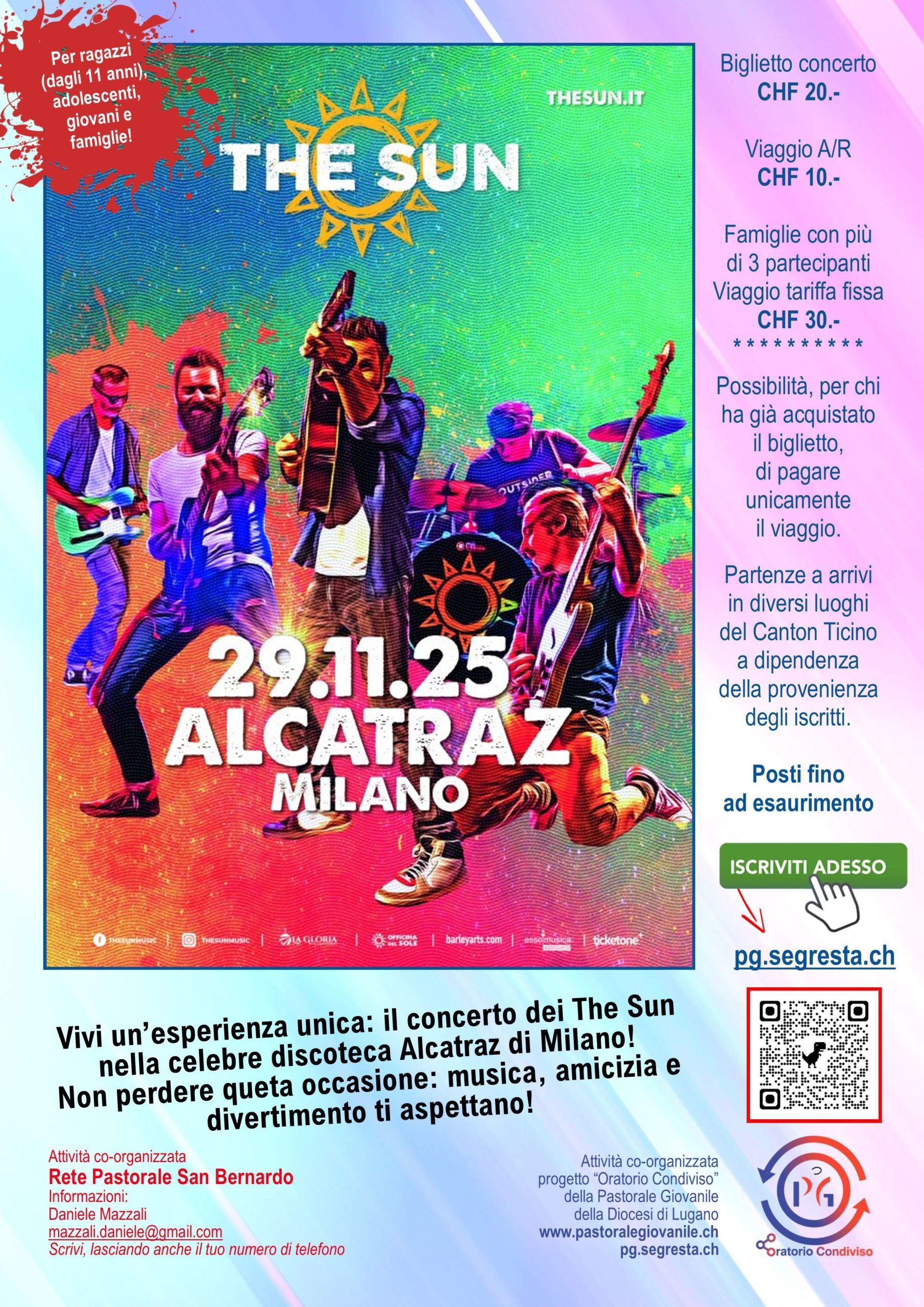 Concerto THE SUN a Milano