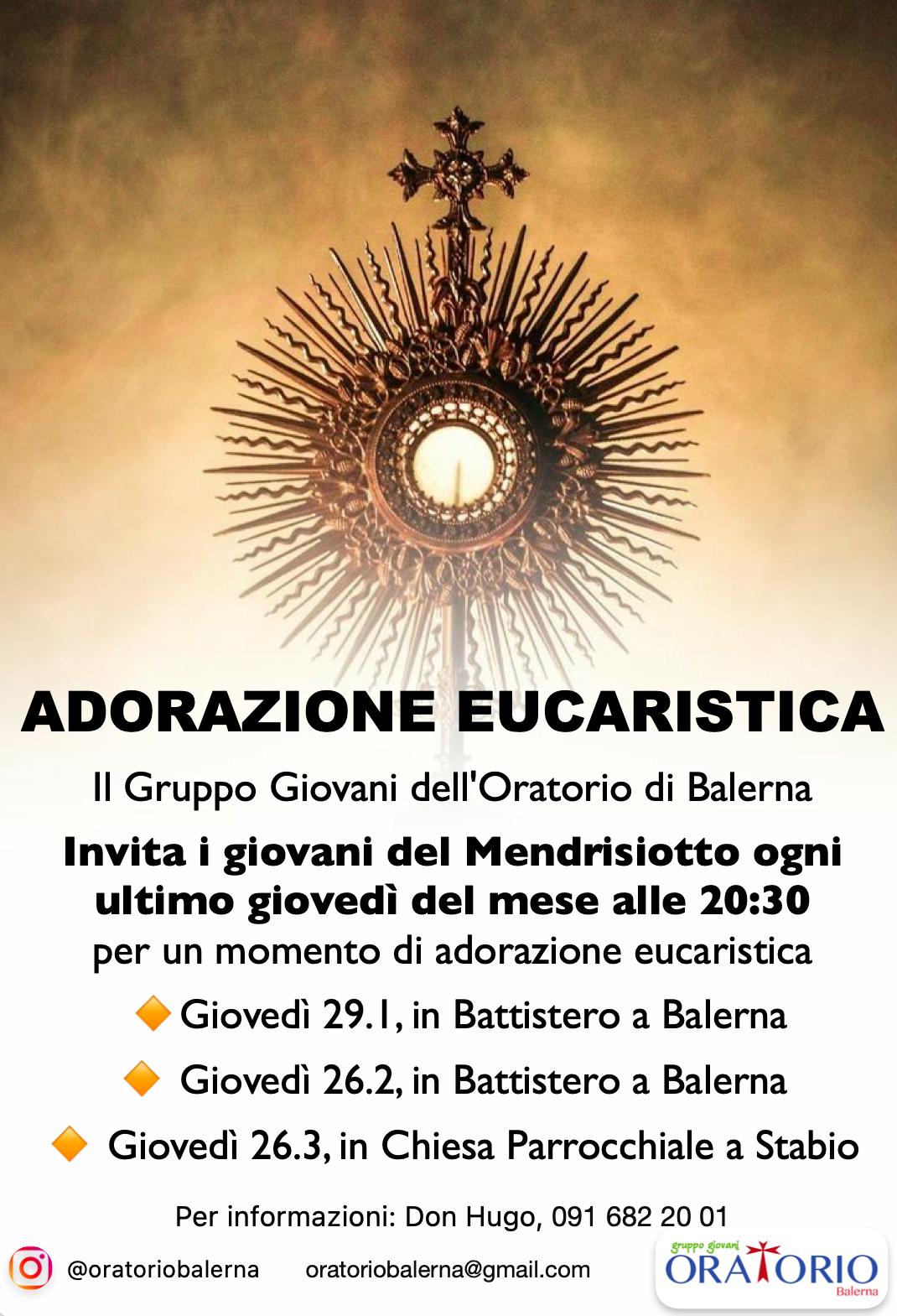 Adorazione Eucaristica (Mendrisiotto)