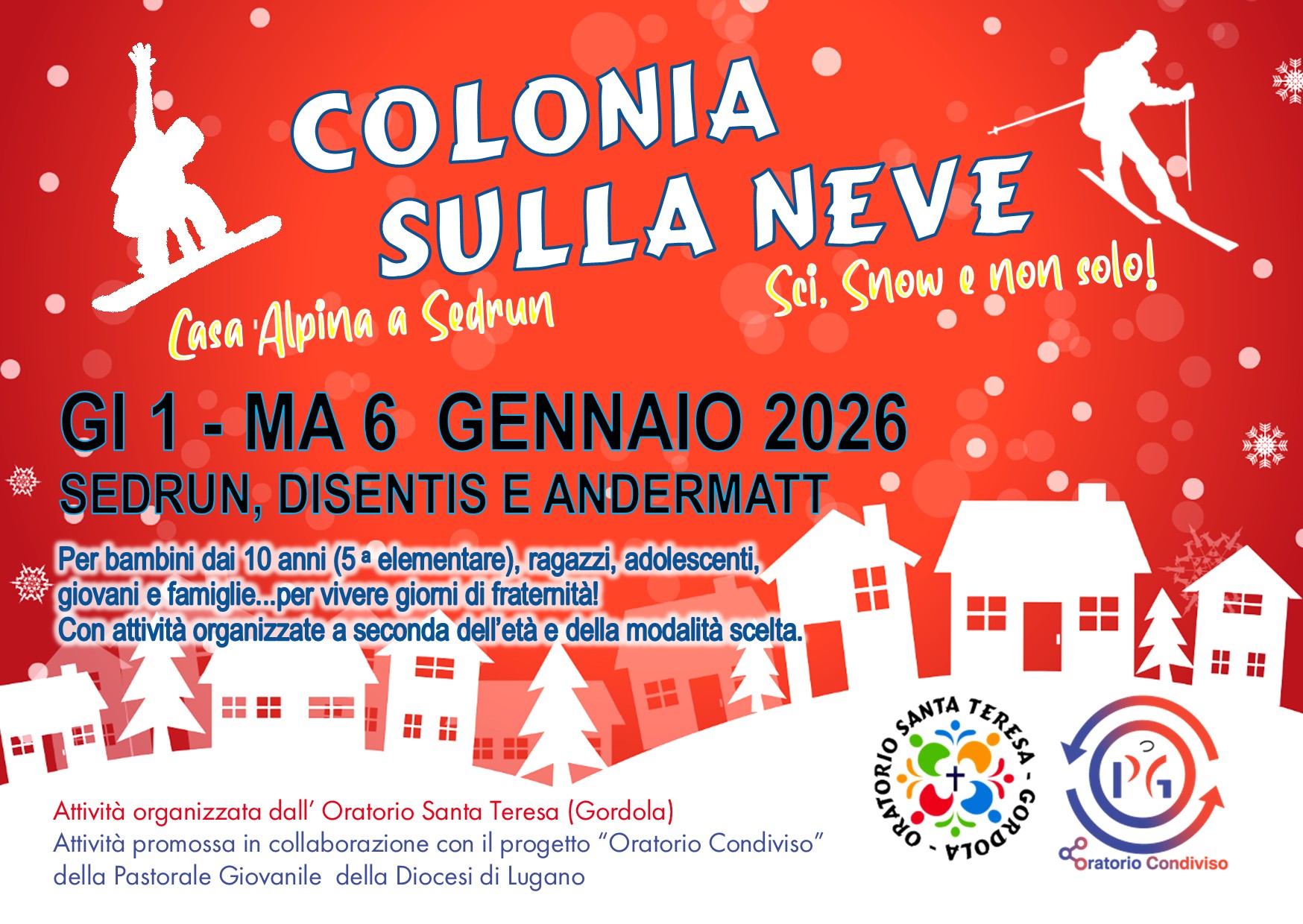 Colonia sulla Neve (Oratorio Gordola)